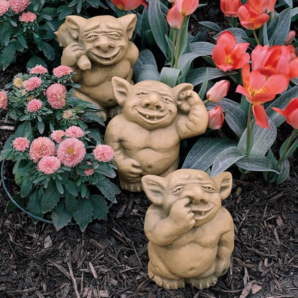Picc-a-dilly Gargoyle Sculptures Set 8"